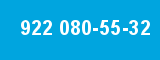 922 080-55-32